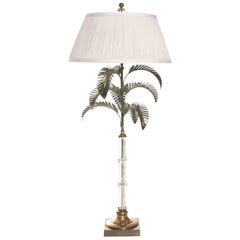 Mid-Century Modern Chapman Palm Tree Lamp