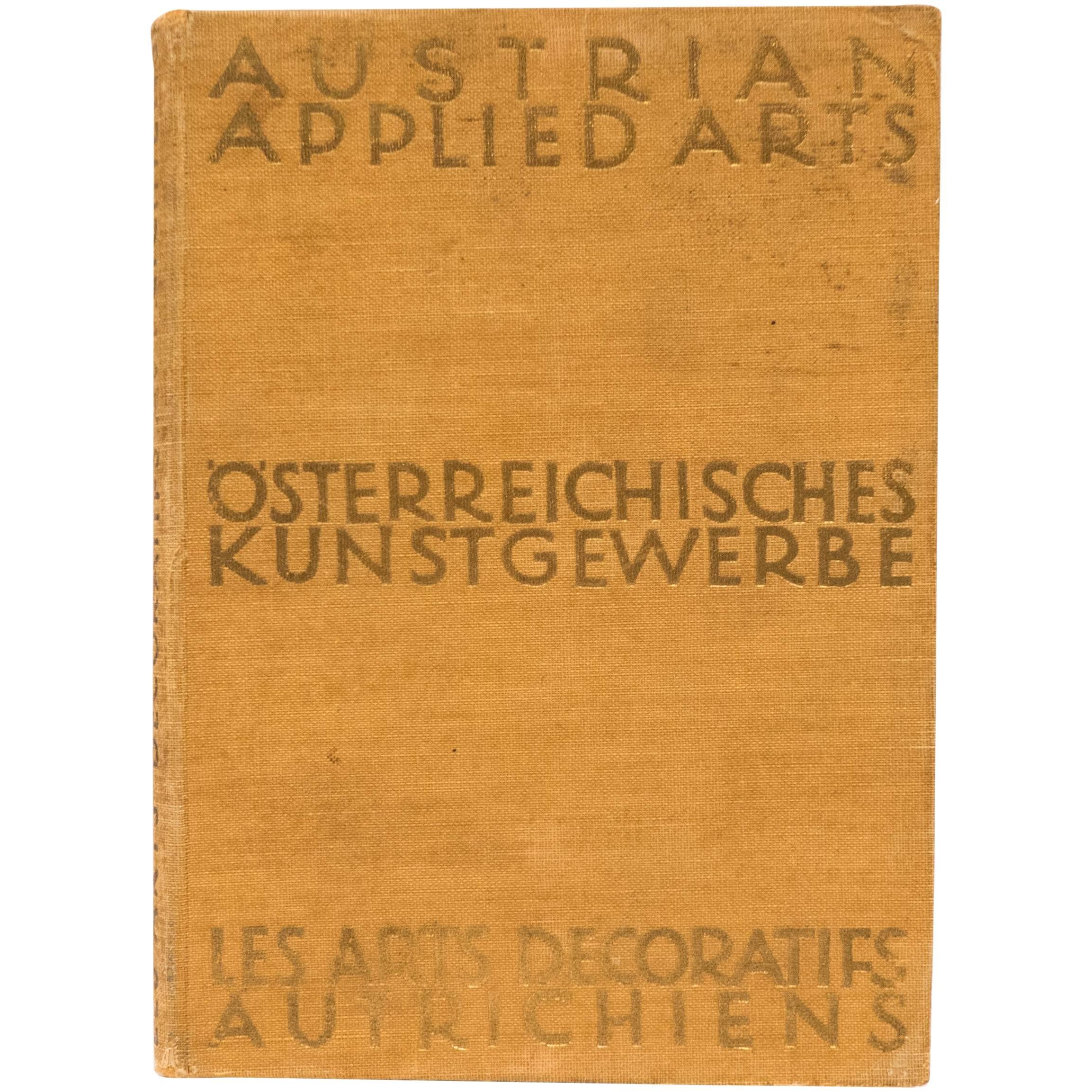 "Austrian Applied Arts" Book