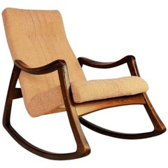 Vintage Rocking Chair by Ton, 1960s 8