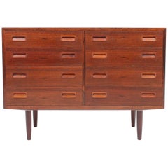 Rosewood Double Chest of Drawers by Poul Hundevad, Scandinavian Modern