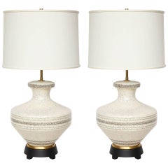 Lámparas de porcelana Gerald Thurston