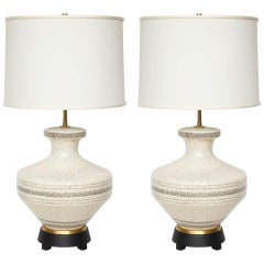 Vintage Gerald Thurston Porcelain Lamps