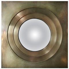 Brass Convex Mirror 4