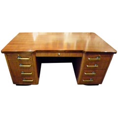 Professional Art Deco Desk by Stow and Davis