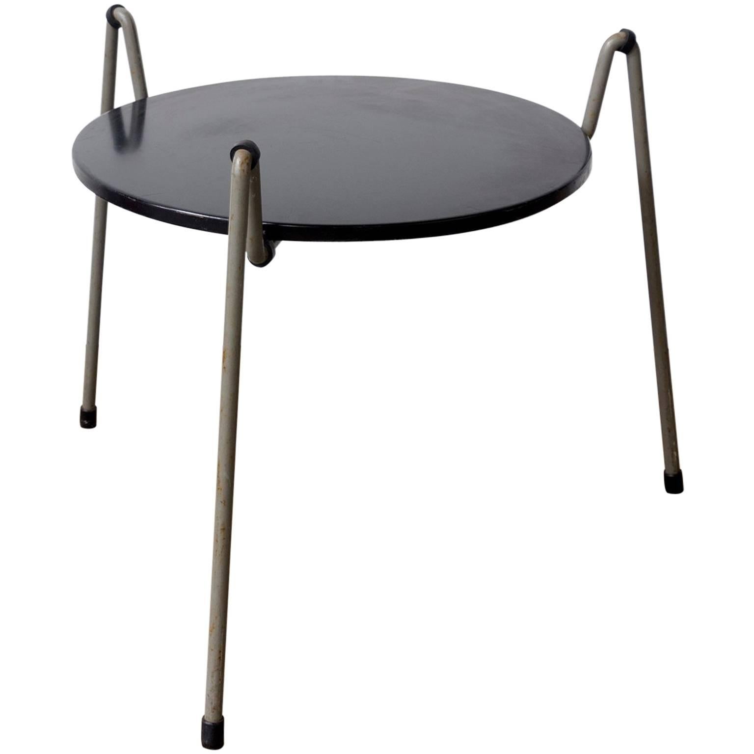 1953, Wim Rietveld, Mug Steel Coffee Table for Gispen Holland 