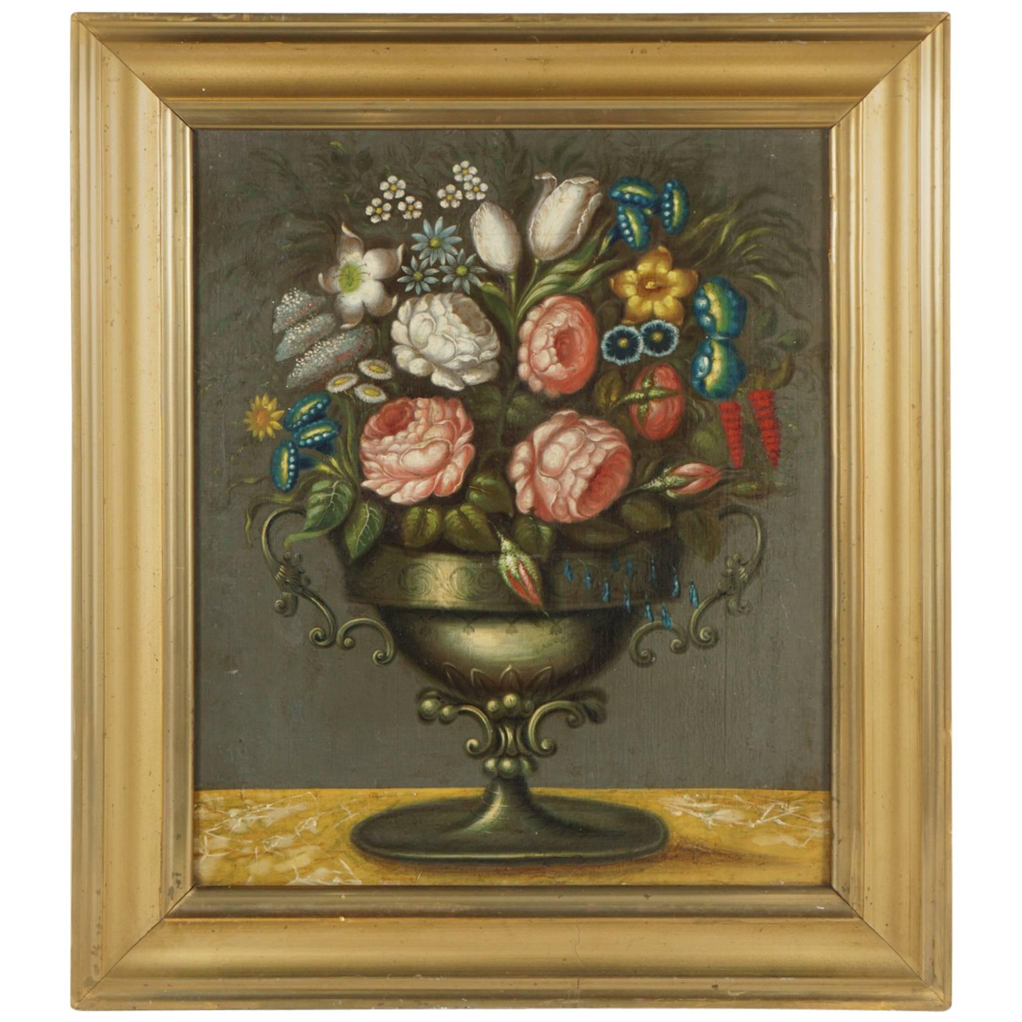 Early 19th Century Oil on Canvas Painting from the Estate of Bunny Mellon