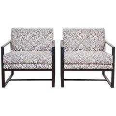 Pair of Box Chairs by Lawson-Fenning 1