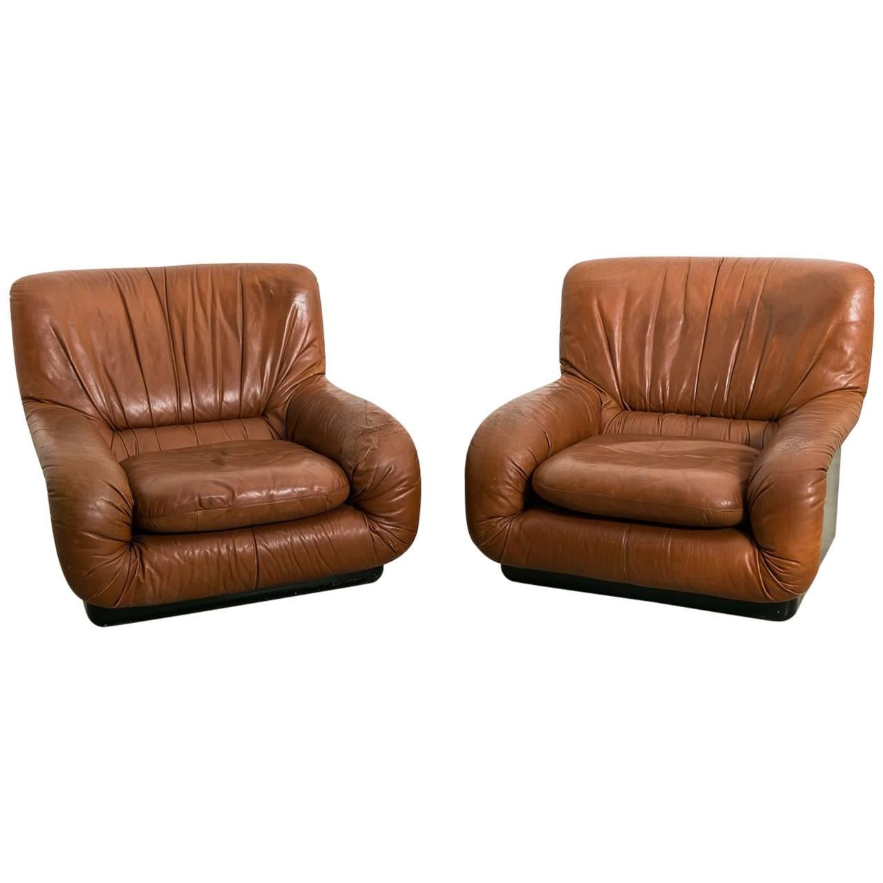 Pair of Comfort Chair by Titina Ammannati & G.Vitelli, 1970, Italy