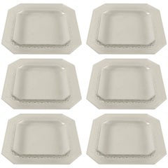 René Lalique Set of Six "Paquerettes" Plates