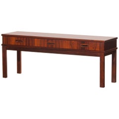 1960s, Rosewood Side Table by Poul Hundevad
