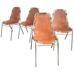 Set of Four Les Arcs Chairs 
