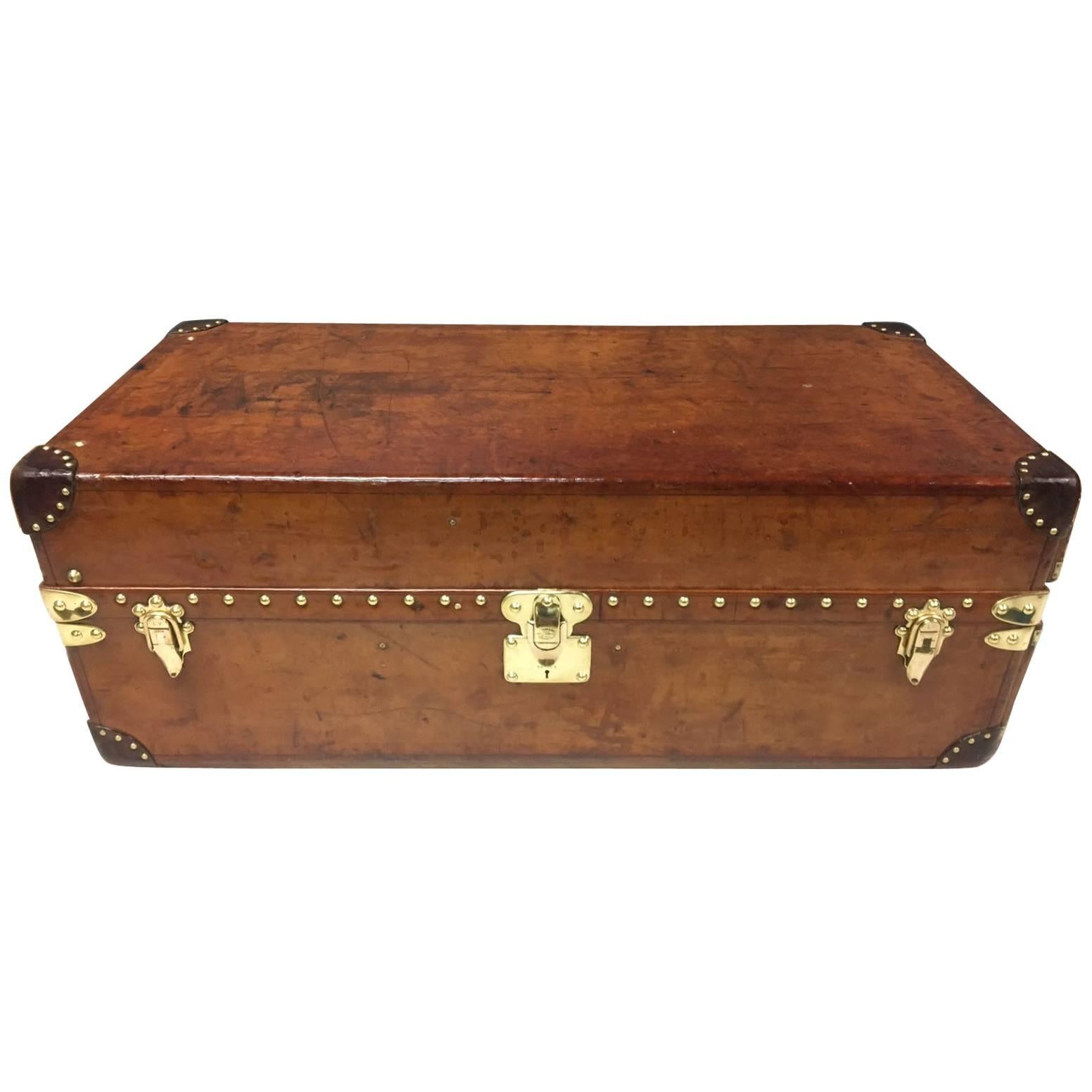 Louis Vuitton Calf Leather Wardrobe Trunk For Sale
