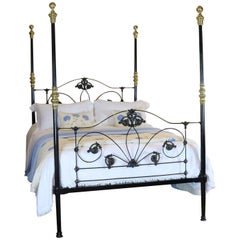 Used Cast Iron Four-Poster Bed M4P24