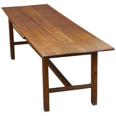 Antique French Cherrywood Farmhouse Table