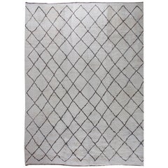 Oversized-Modern Moroccan Rug