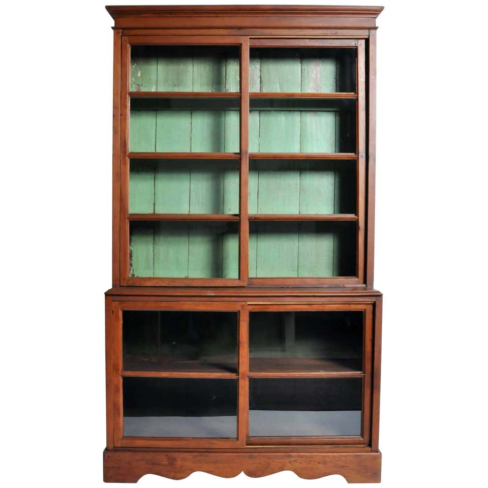 British Colonial Bookcase at 1stDibs