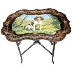 Antique English Tray Table