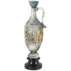 Classically Styled Venetian Art Glass Vase Dated 1966 ERMANNO NASON 