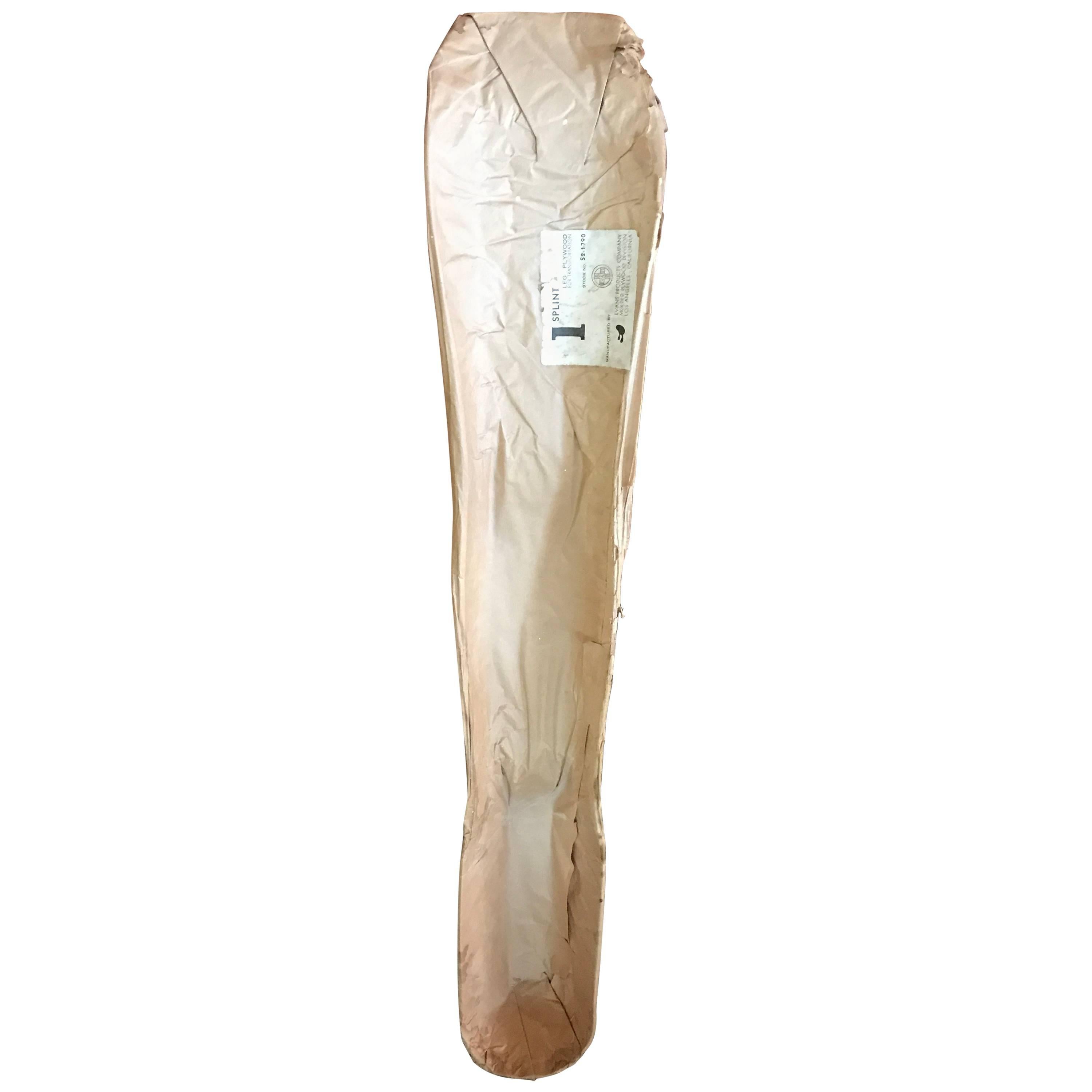 Eames Leg Splint Original Packaging New Old Stock