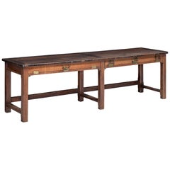 Oak Folio Table, circa 1870