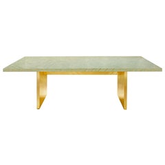 Nesso Dining Table Mint by Matteo Cibic for Scarlet Splendour