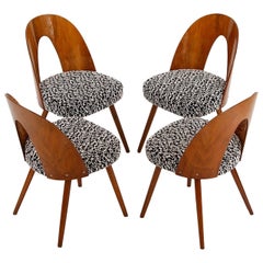 Chairs by Antonin Suman for Drevoimpregna N.P. Zavod Zilina, 1960s, Set of Four