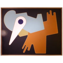 Beautiful Pierre Malbec Oil on Wood Painting 12