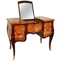 Antique Louis XV Dressing Table, Attributed to Pierre Roussel
