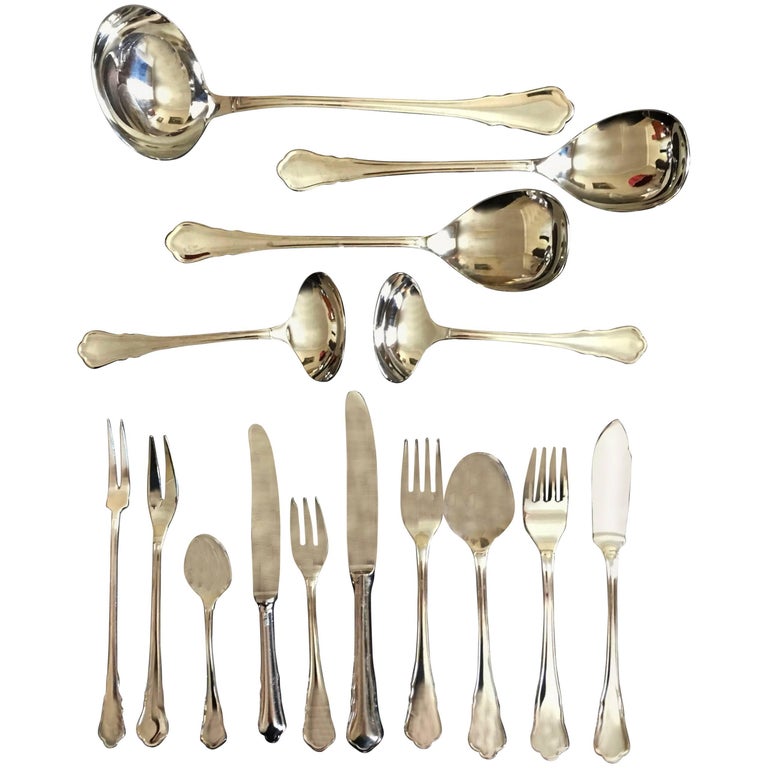 Ausrian Flatware, Cutlery Set by Berndorf at 1stDibs