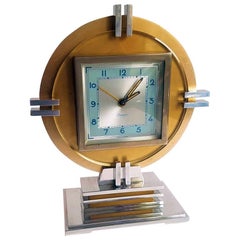 Art-Déco-Uhr aus dem Maschinenzeitalter von Elsegor