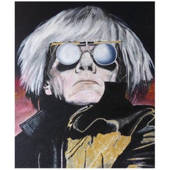 Andy Warhol by American Artist Paul Cunningham 7