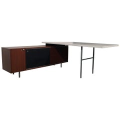 Restored Mid-Century Modern Executive Desk by George Nelson for Herman Miller