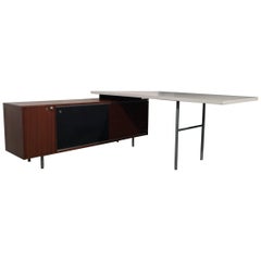 Restored Mid-Century Modern Executive Desk by George Nelson for Herman Miller 8