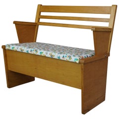 Retro Adorable Bench for Children