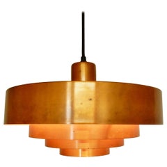 Model 'Roulet' Pendant Lamp by Jo Hammerborg for Fog & Mørup, Denmark, 1960s