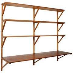 Book Shelves Designed by Börge Mogensen for Erhard Rasmussen