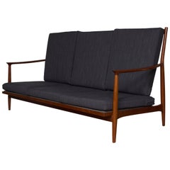 1960-1970s Teak Three-Seater Sofa 2