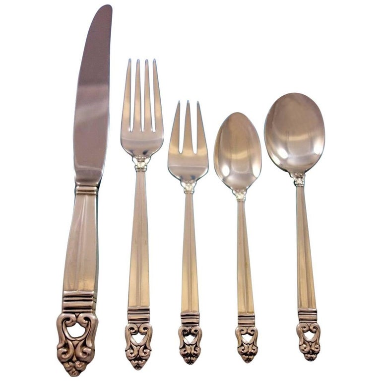 Stainless Steel Royal Danish Sterling Silverware Royal Danish By