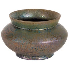 French Art Nouveau Period Ceramic Bowl by Clement Massier, circa 1900