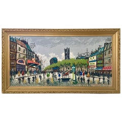 Original Oil Painting by, B. Fame, Paris