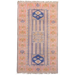 Antique Cotton Indian Agra Rug, circa 1920