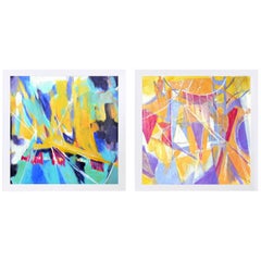 Vintage Selection of Large-Scale Abstract Paintings