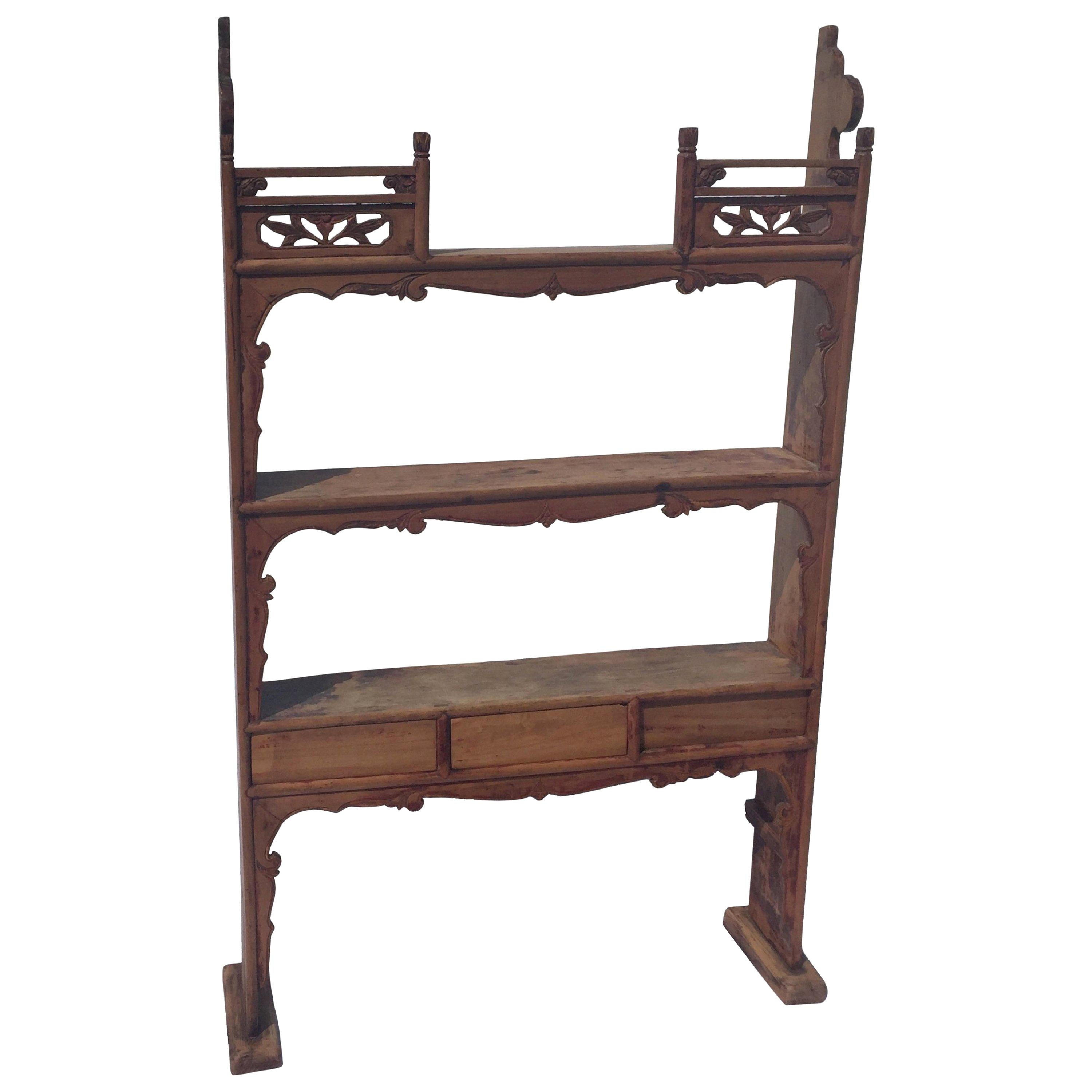 Antique Shelf, Stand Alone or Wall Mounting