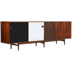 Amazing 1960s Arne Vodder Rosewood Sideboard Mod. 29a for Sibast Danish Modern 12