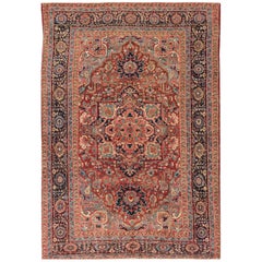 Antique Persian Heriz Rug