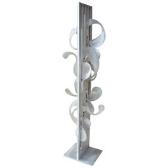 Jerome Kirk, Monumental Kinetic Metal Abstract, Sculpture, Signed, Titeled 