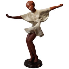 Art Deco Female Sculpture