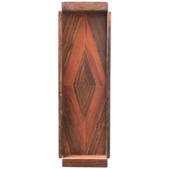 Don Shoemaker Rosewood Inlaid Tray for Señal, circa 1970