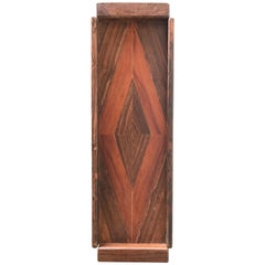 Don Shoemaker Rosewood Inlaid Tray for Señal, circa 1970