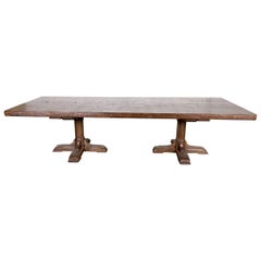 Custom 10-Foot French Farmhouse Table Made from Imported French Oak